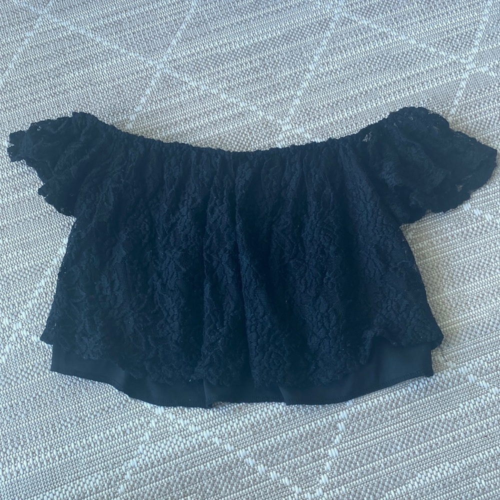 Black off shoulder